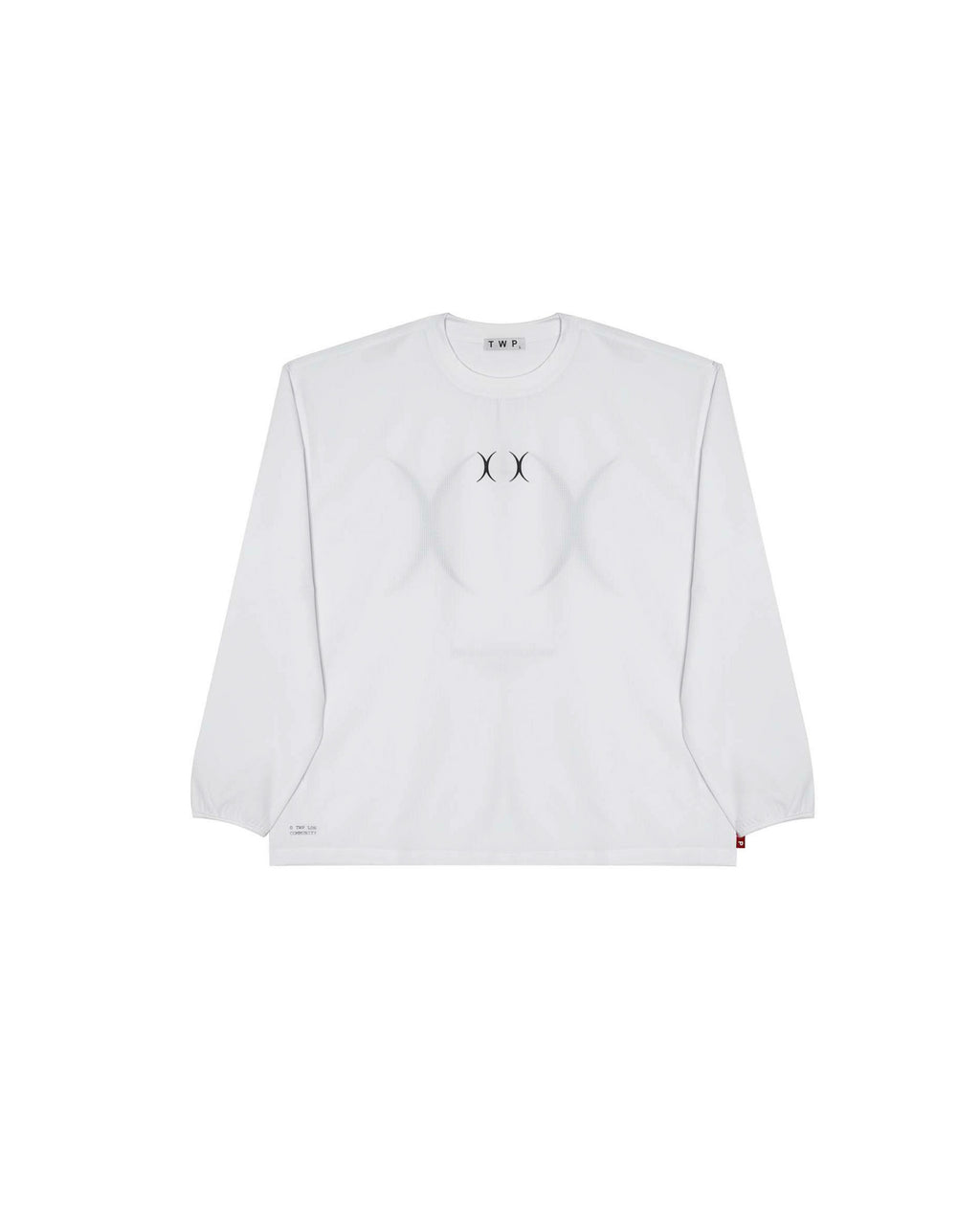 Unisex Long Sleeve Performance Tee - White