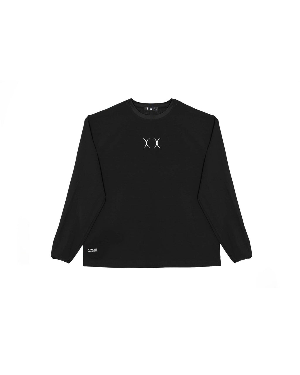 Unisex Long Sleeve Performance Tee - Black