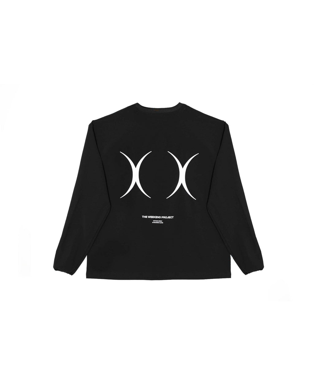 Unisex Long Sleeve Performance Tee - Black